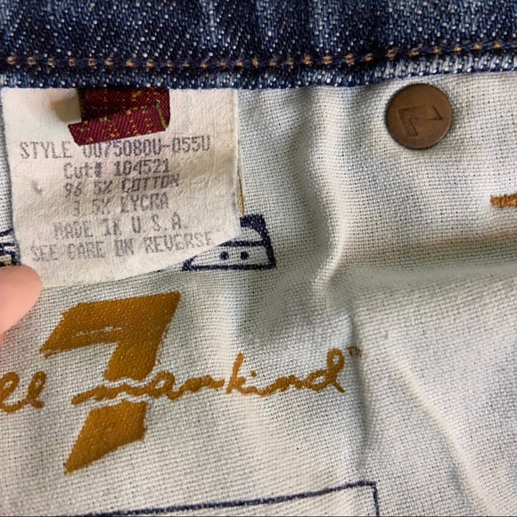 7 for Mankind bootcut Jean Wash great condition - Picture 6 of 9